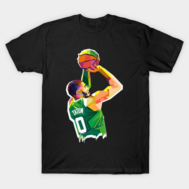 JAYSON TATUM T-Shirt by Vector Baturaja